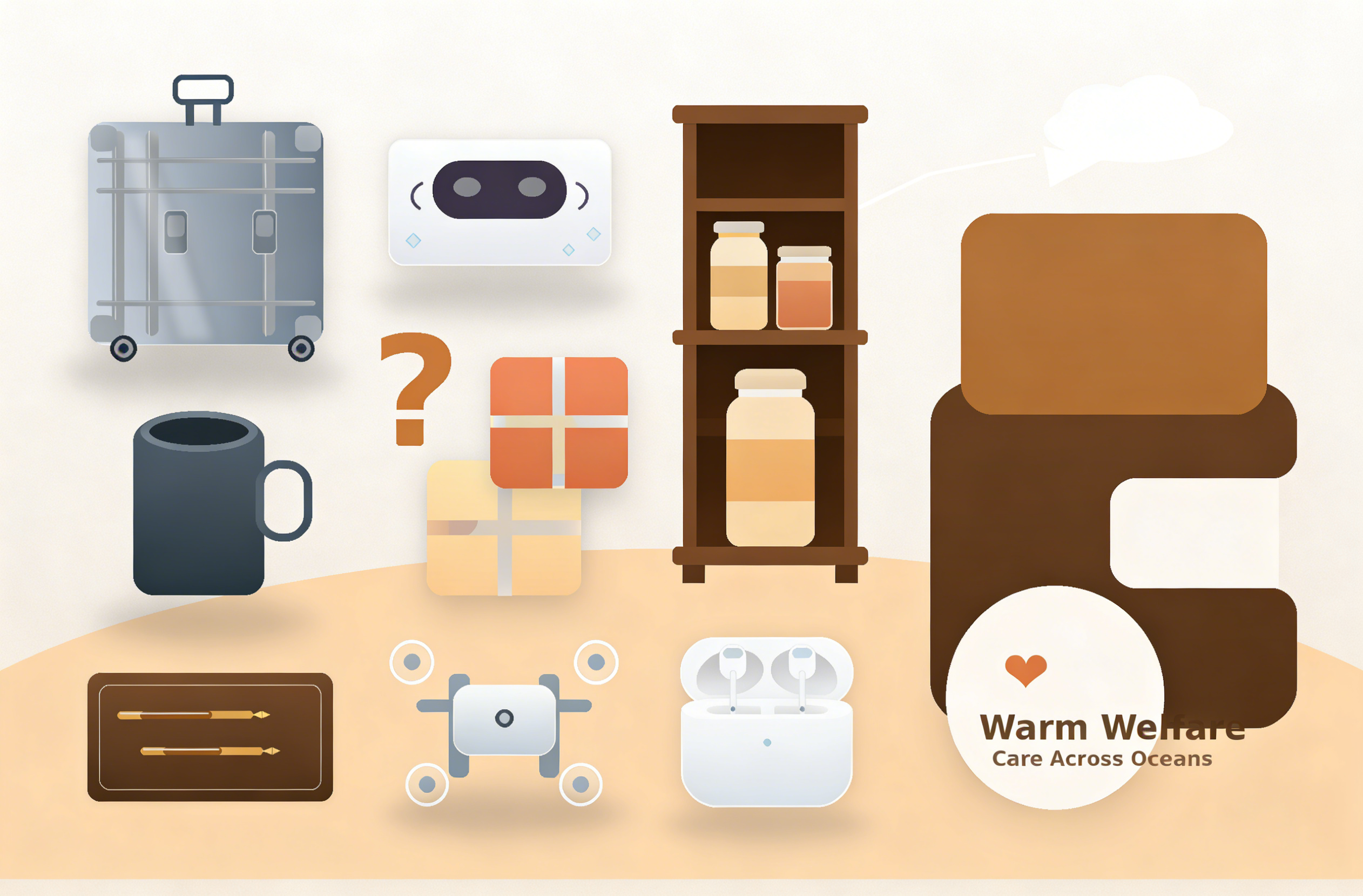 暖心Bridge 海外台灣關懷協會公益福利主視覺